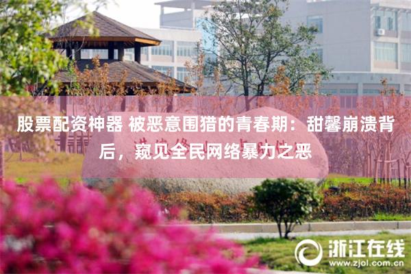 股票配资神器 被恶意围猎的青春期：甜馨崩溃背后，窥见全民网络暴力之恶
