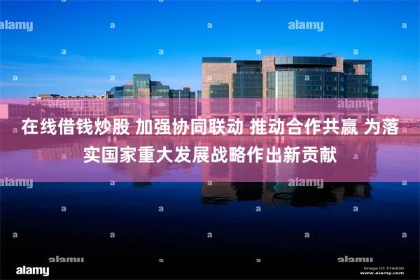 在线借钱炒股 加强协同联动 推动合作共赢 为落实国家重大发展战略作出新贡献