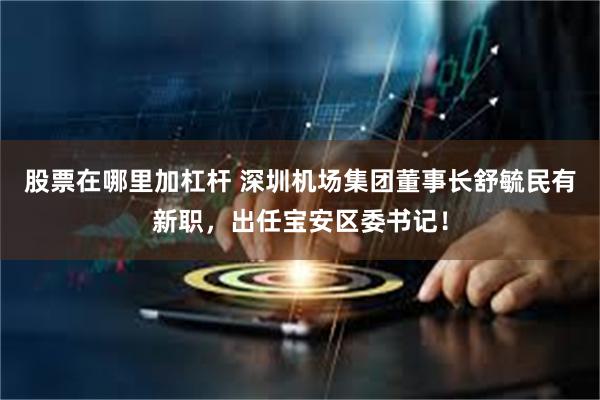 股票在哪里加杠杆 深圳机场集团董事长舒毓民有新职，出任宝安区委书记！