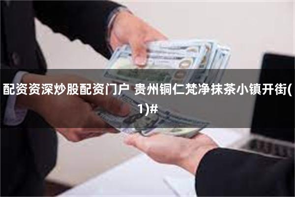 配资资深炒股配资门户 贵州铜仁梵净抹茶小镇开街(1)#