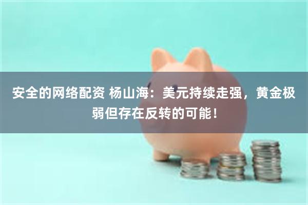 安全的网络配资 杨山海：美元持续走强，黄金极弱但存在反转的可能！
