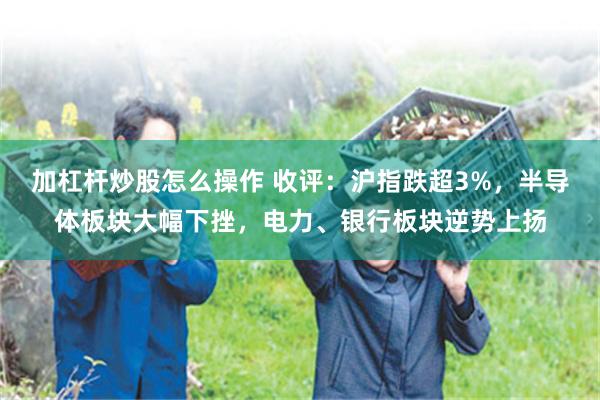 加杠杆炒股怎么操作 收评:沪指跌超3%,半导体板块大幅下挫,电力、银行板块逆势上扬