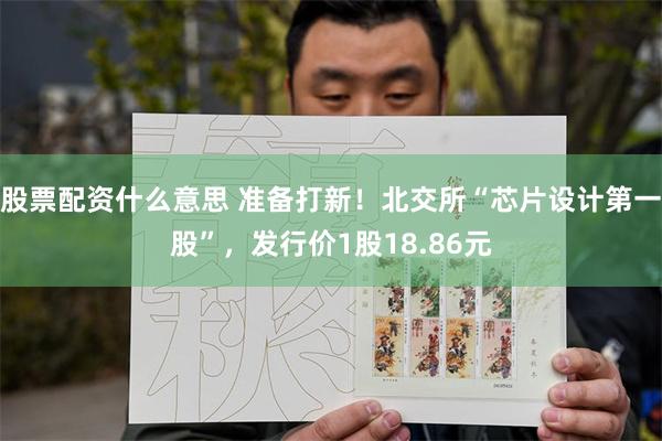 股票配资什么意思 准备打新!北交所“芯片设计第一股”,发行价1股18.86元