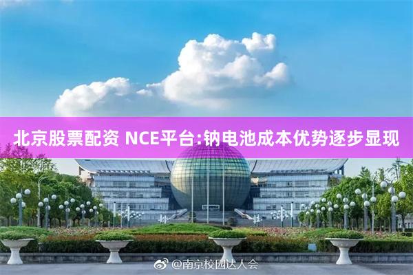 北京股票配资 NCE平台:钠电池成本优势逐步显现
