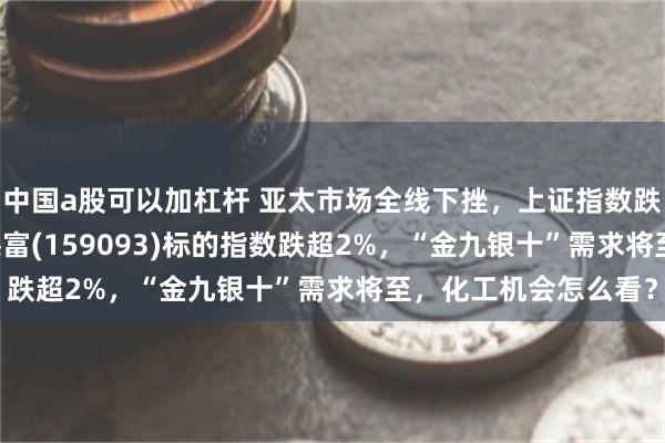 中国a股可以加杠杆 亚太市场全线下挫，上证指数跌近1%！化工ETF汇添富(159093)标的指数跌超2%，“金九银十”需求将至，化工机会怎么看？