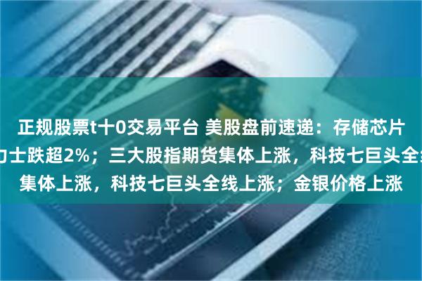 正规股票t十0交易平台 美股盘前速递：存储芯片板块集体下跌，SK海力士跌超2%；三大股指期货集体上涨，科技七巨头全线上涨；金银价格上涨